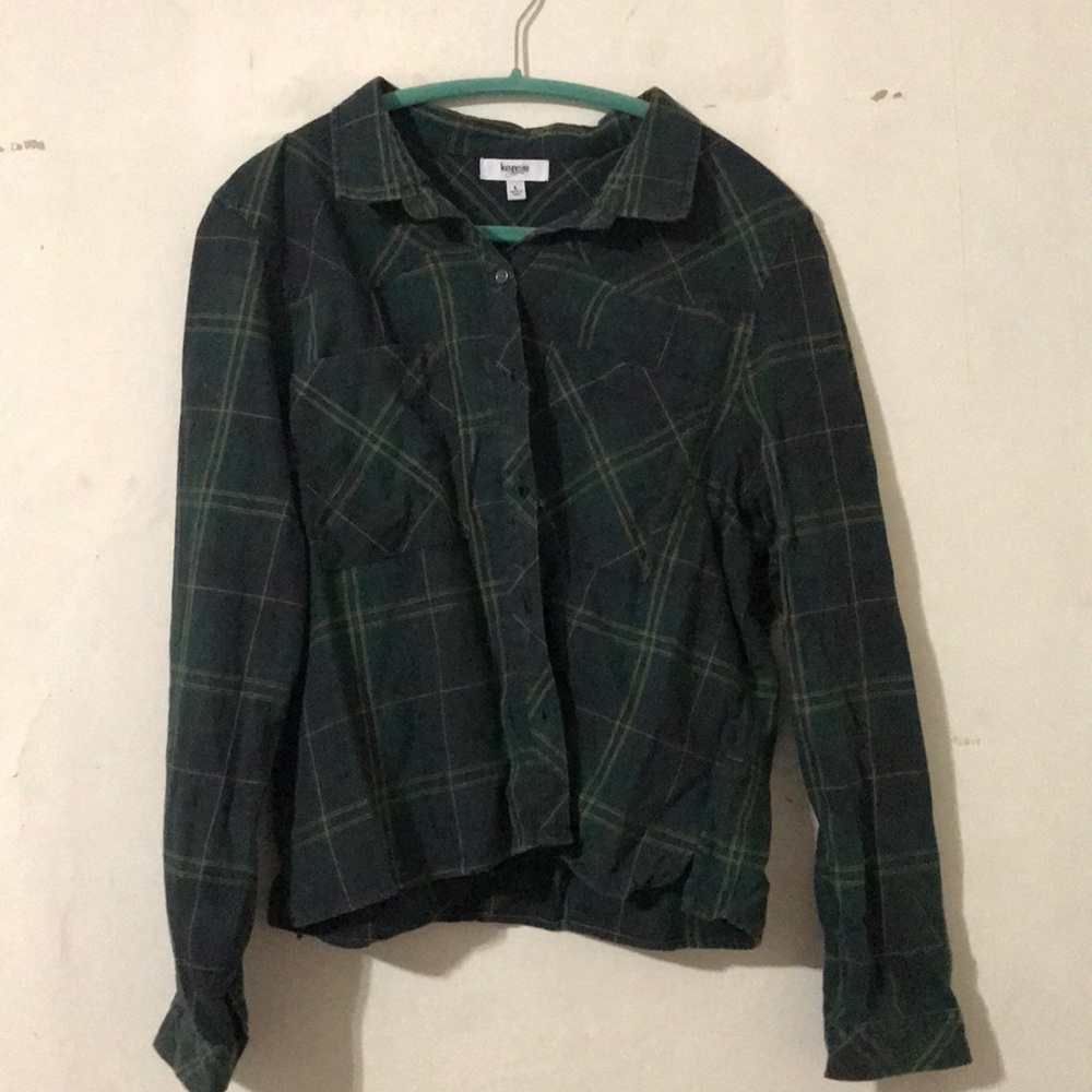 Green flannel